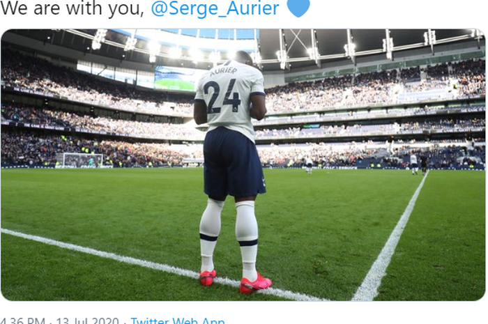 Adik dari pemain Tottenham Hotspur, Serge Aurier, tewas ditembak pada Senin (13/7/2020) pagi.