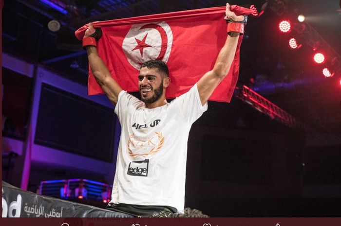 Mounir Lazzez, petarung debutan di UFC sukses dalam laga perdananya di UFC on ESPN 13. 