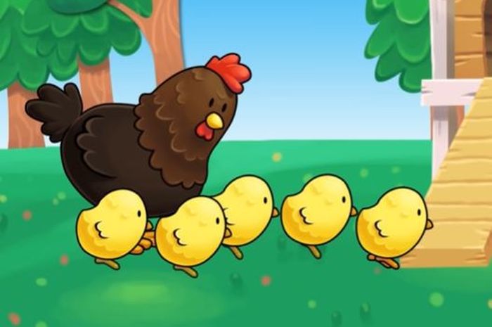 12 Gambar Anak Ayam  Kartun  Lengkap