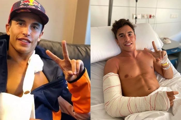 Meski absen di MotoGP Andalusia 2020, Marc Marquez malah kegirangan.