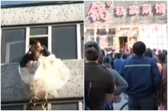 Pengantin yang hendak bunuh diri