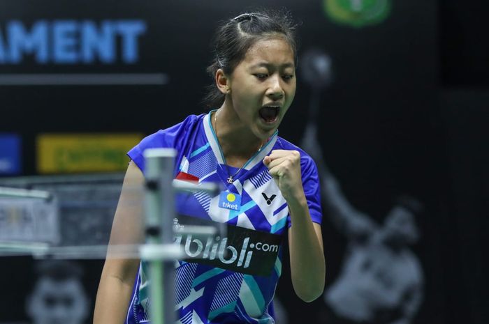 Putri Kusuma Wardani pada PBSI Home Tournament