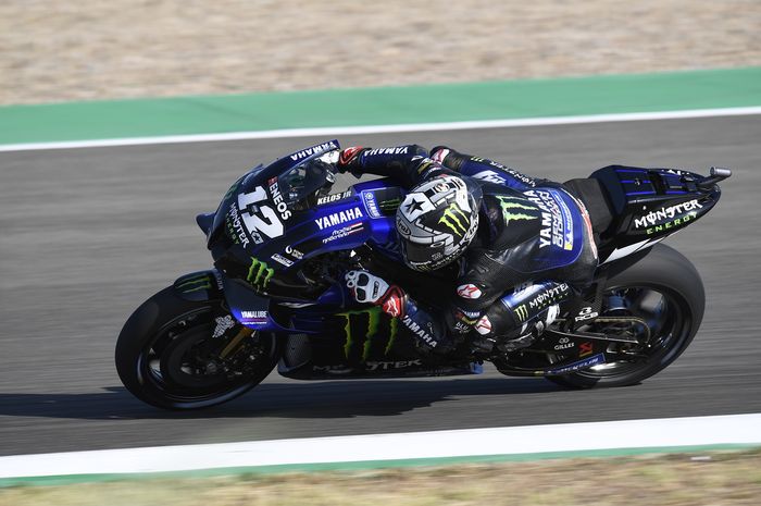 Maverick Vinales patahkan rekor catatan waktu milik Fabio Quartararo di Jerez