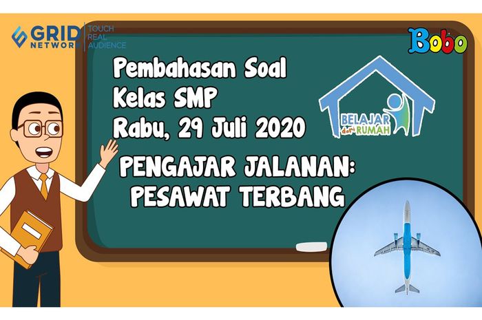 Simak Cara Pesawat Bisa Terbang dalam Tayangan Pengajar Jalanan