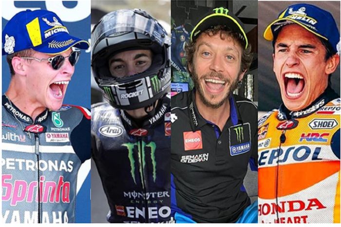 Menebak juara MotoGP 2020, dari Fabio Quartararo, Maverick Vinales, Valentino Rossi, hingga Marc Marquez lagi.