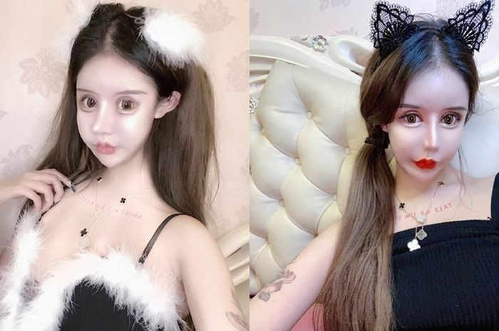 Penampilan wajah Litle Z Na Na seperti boneka hidup.
