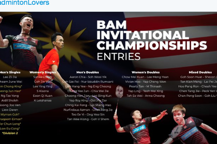 Kejuaraan internal bulu tangkis Malaysia