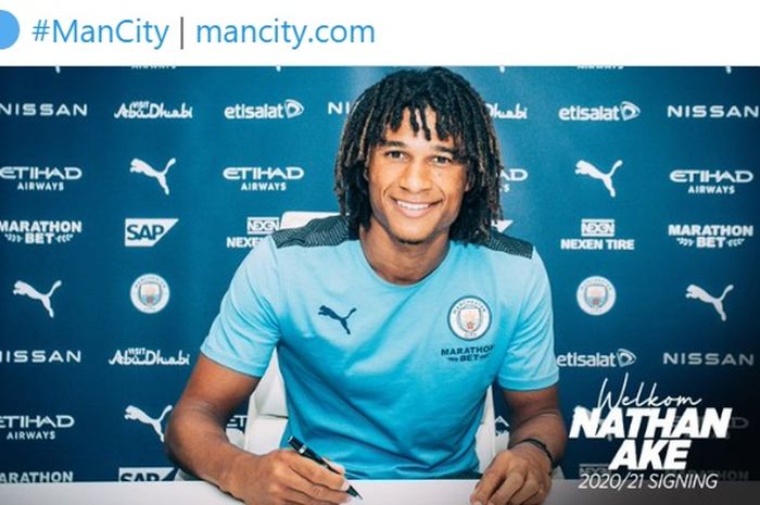 Manchester City resmi mendatangkan Nathan Ake dari Bournemouth dengan nilai transfer 40 juta poundsterling atau setara 782 miliar rupiah. 