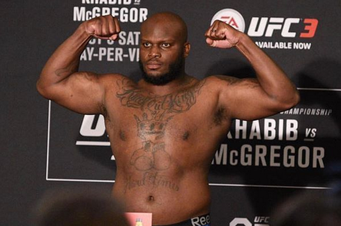 Petarung UFC, Derrick Lewis, seniman KO yang sejauh ini mengoleksi 19 kemenangan via KO dari total 24 kali naik oktagon.