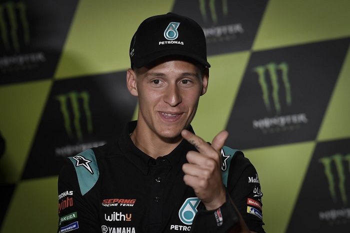 Pembalap Petronas Yamaha SRT, Fabio Quartararo, memberi sedikit bocoran kepada fans Indonesia terkait targetnya di MotoGP.