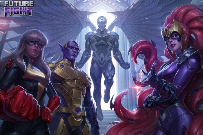 The Battle To Be No.  1 of Inhumans VS X-Men Present in MARVEL Future Fight Update