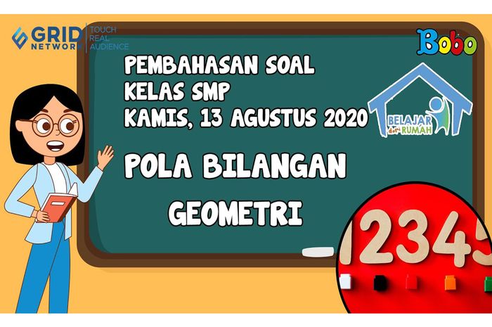 Latihan Soal tentang Pola Bilangan Geometri, Simak Caranya di Video Ini