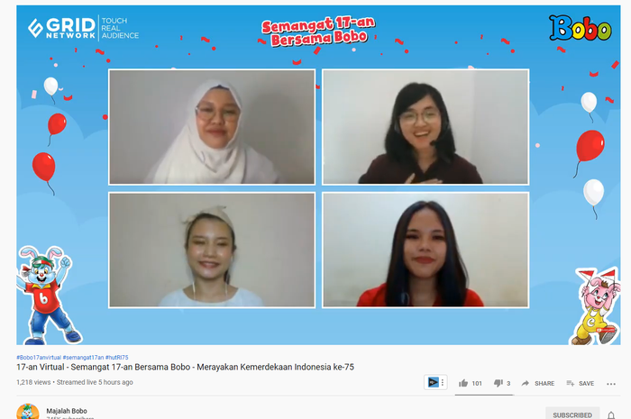 Merayakan Kemerdekaan dari Rumah, Ini Keseruan Acara Semangat 17an