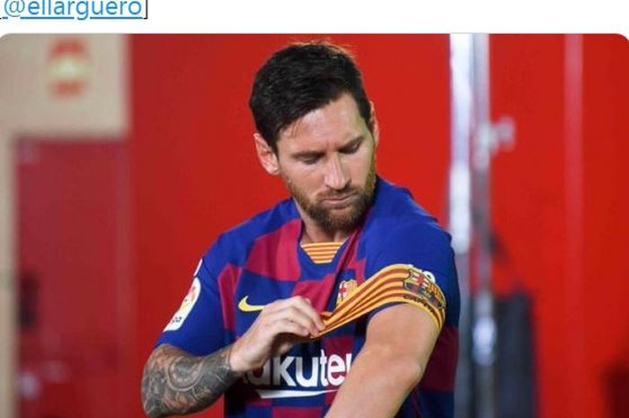 Tak mau Lionel Messi sedih dan memperlakukan sang kapten seperti tawanan, Barcelona mempersilakan pergi.