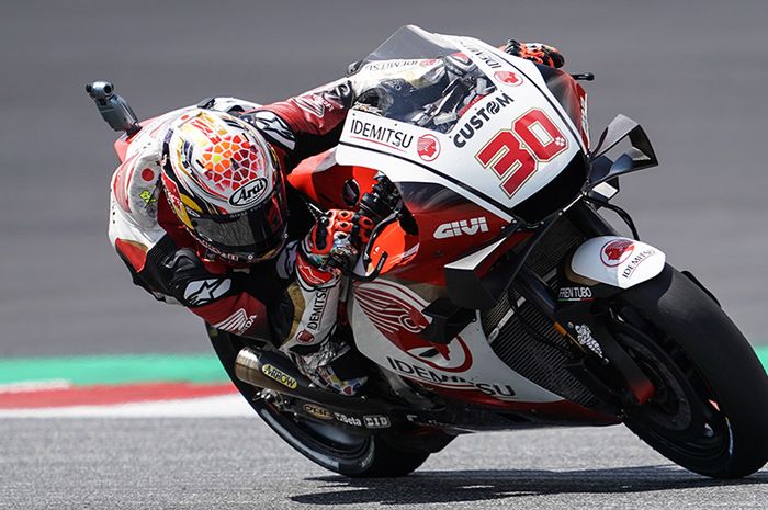 Takaaki Nakagami punya race pace yang baik dalam simulasi balap yang ia lakukan. 