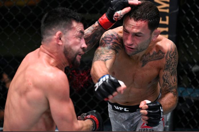 Duel Frankie Edgar kontra Pedro Munhoz dalam laga utama UFC on ESPN 15, Minggu (23/8/2020) pagi WIB.