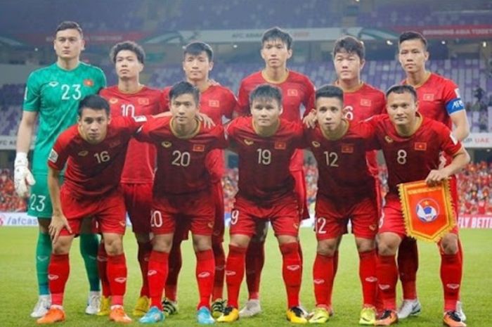 Tim nasional Vietnam.
