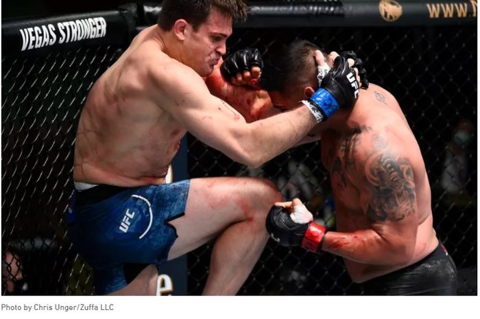 Laga Ike Villanueva vs Jordan Wright itu terjadi dalam ajang UFC on ESPN 15 di Las Vegas, Nevada, Sabtu (22/8/2020).