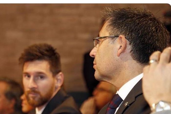 Presiden Barcelona, Josep Maria Bartomeu, akan undur diri besok sehingga Lionel Messi bertahan membela Barca. Hal ini terungkap dalam acara TV di Spanyol, El Chiringuito de Jugones.