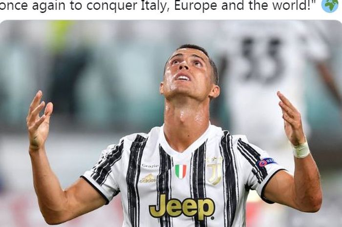 Megabintang Juventus, Cristiano Ronaldo, menyambut musim ketiga dengan semangat membahas soal standar.