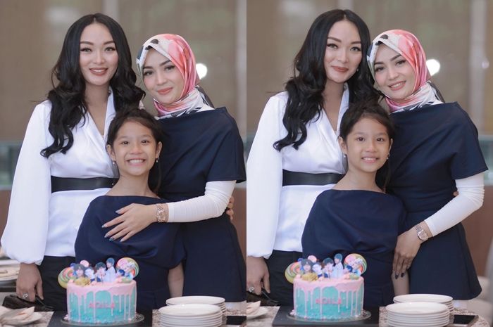 Tunjukkan Keakraban di Ulang Tahun Aqila, Kini Imel Putri Cahyati dan