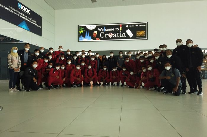 Timnas U-19 Indonesia tiba di Kroasia