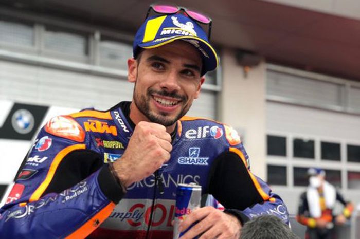 Pembalap MotoGP dari tim KTM Tech3, Miguel Oliveira.