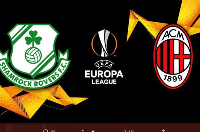 AC Milan bakal menghadapi wakil Irlandia, Shamrock Rovers, pada babak kualifikasi dua Liga Europa 2020-2021.