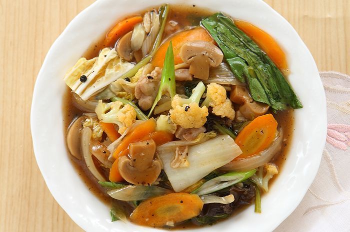 Capcay Goreng Lada Hitam