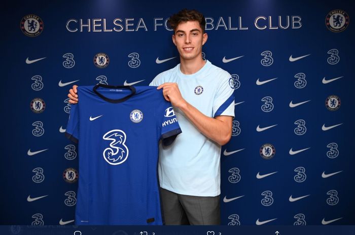 Chelsea resmi mendatangkan gelandang serang asal Jerman yang sebelumnya memperkuat Bayer Leverkusen, Kai Havertz.