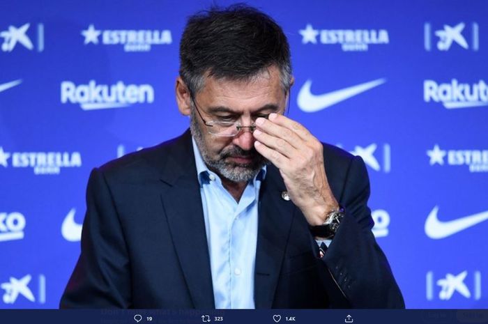 Presiden Barcelona, Josep Maria Bartomeu.