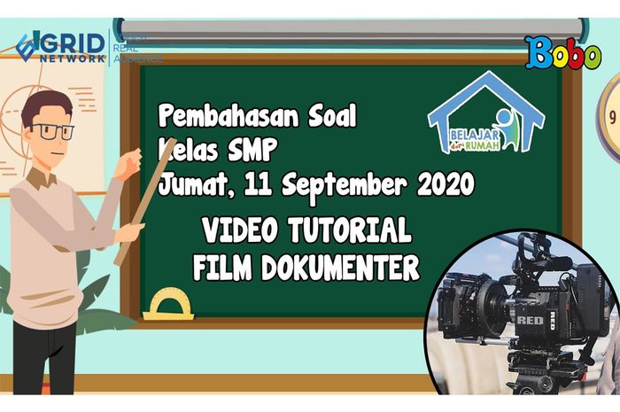 Simak Penjelasan tentang Video Tutorial Film Dokumenter di Video Ini Bobo