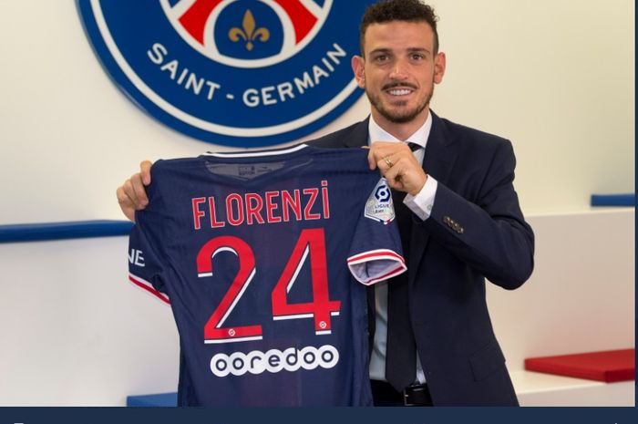 Alessandro Florenzi, resmi bergabung ke PSG.