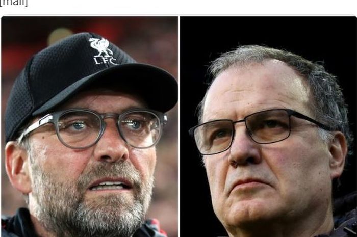 Pelatih Liverpool, Juergen Klopp, mengetahui bahwa juru taktik Leeds United, Marcelo Bielsa, telah memasang 25 jebakan.