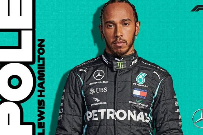 Pembalap Mercedes, Lewis Hamilton, meraih pole position pada balapan F1 GP Toskana 2020 yang berlangsung di Sirkuit Mugello, Italia, Sabtu (12/9/2020).