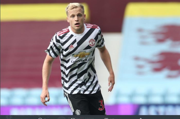 Gelandang baru Manchester United, Donny van de Beek.