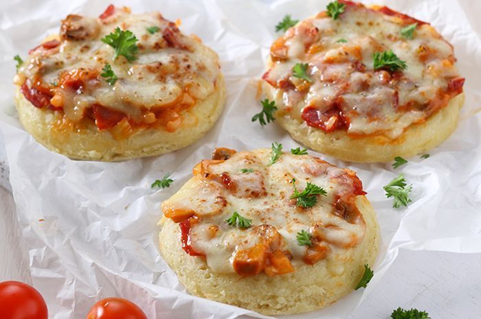 Pizza Cheese Crumpet
