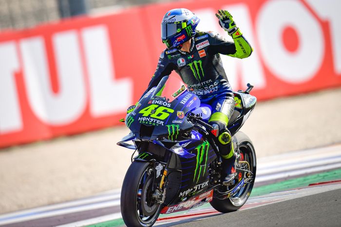 Pembalap MotoGP, Valentino Rossi.