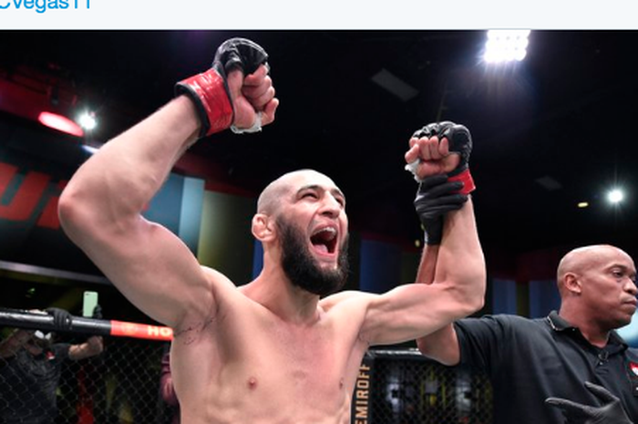 Monster baru UFC, Khamzat Chimaev sedang mangaung.