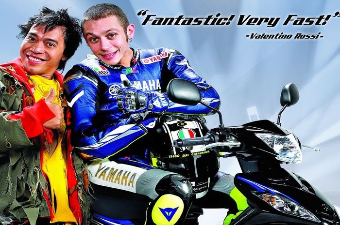 Alfiansyah Bustami atau Komeng ceritakan kedekatannya dengan Valentino Rossi