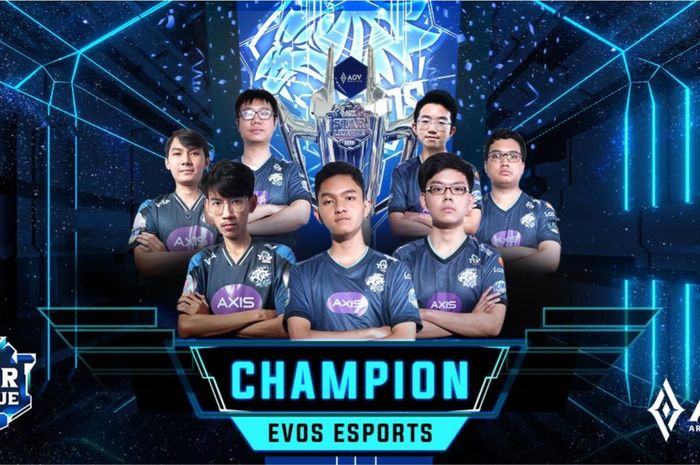 EVOS Esports won 4 seasons of the AOV Star League tournament