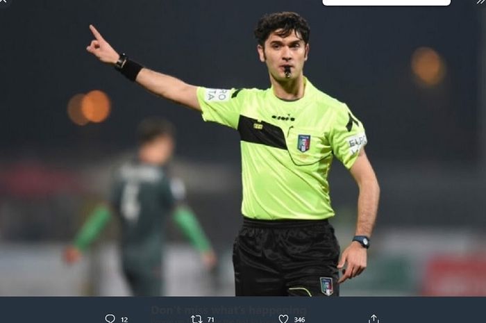 Daniele De Santis, wasit Liga Itaia Serie C, bersama sang kekasih menjadi korban pembunuhan, Senin (21/9/2020)