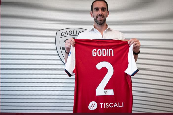 Diego Godin, resmi dilepas Inter Milan ke Cagliari.