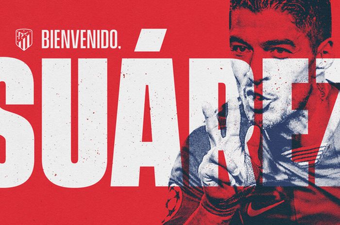  Luis Suarez resmi menandatangai kontrak 2 tahun dengan Atletico Madrid pada Jumat (25/9/2020).