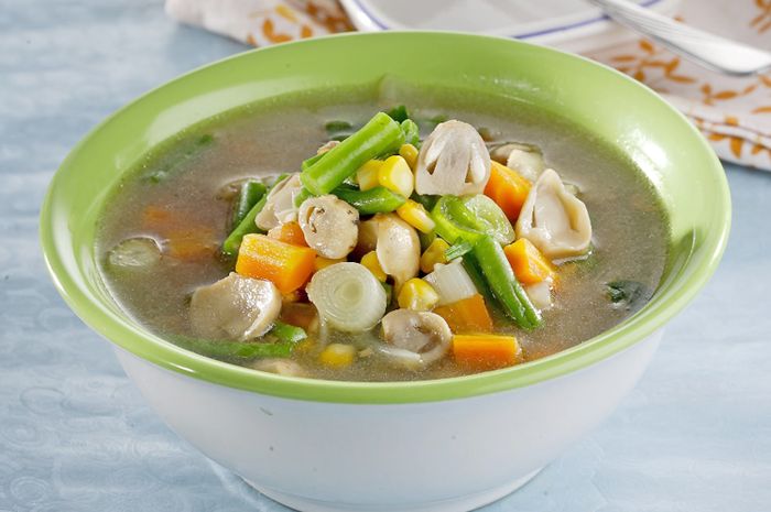 Sup Jamur Sayur