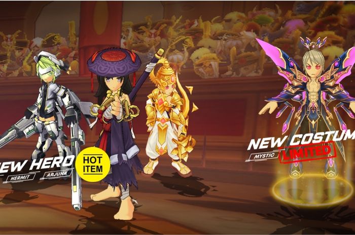 Lost Saga Remastered heroes and costumes