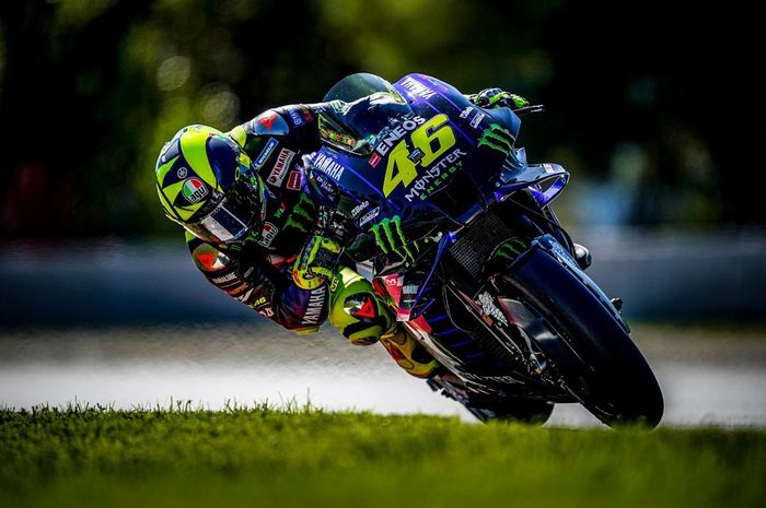 Pembalap Monster Energy Yamaha, Valentino Rossi, bakal tampil di MotoGP Prancis 2020.