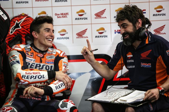 Santi Hernandez selaku Kepala Kru Marc Marquez, absennya si Bayi Alien tak akan berpengaruh untuk Repsol Honda.