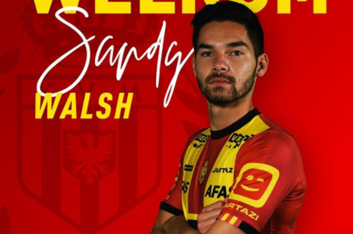 Pemain keturunan Indonesia, Sandy Walsh, resmi bergabung dengan klub liga utama Belgia, KV Mechelen, Selasa (6/10/2020).