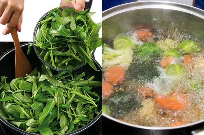 Beredar Kabar Sayur yang Ditumis Jauh Lebih Sehat Daripada Beredar Kabar Sayur yang Ditumis Jauh Lebih Sehat Daripada